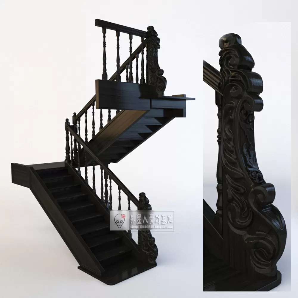 3DSKY MODELS - STAIR 3D MODELS