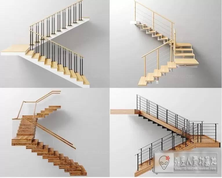 3DSKY MODELS - STAIR 3D MODELS