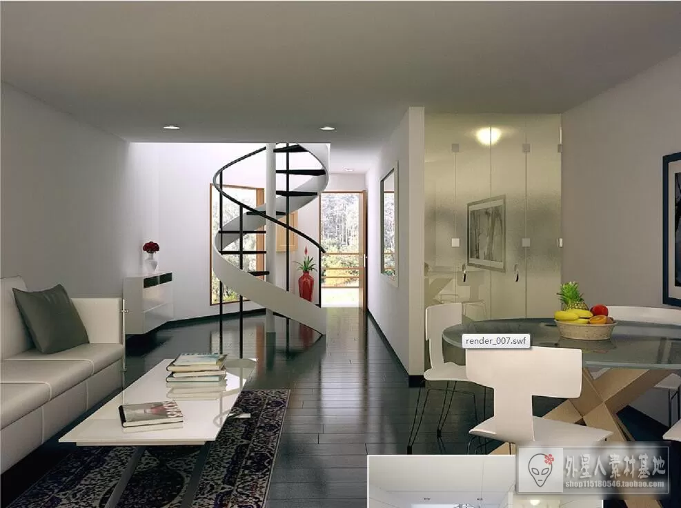 3DSKY MODELS - STAIR 3D MODELS