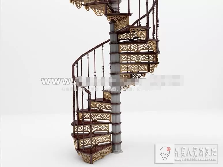 3DSKY MODELS - STAIR 3D MODELS