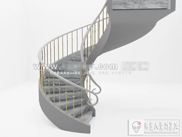 3DSKY MODELS - STAIR 3D MODELS