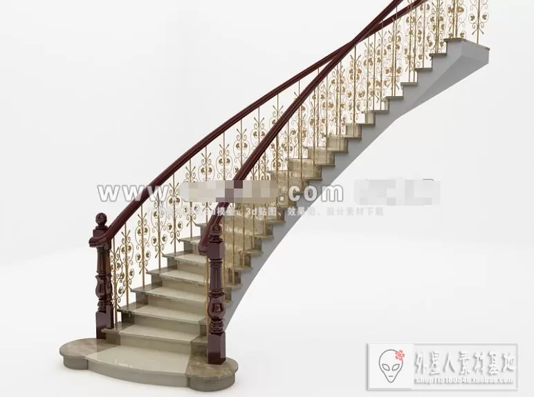 3DSKY MODELS - STAIR 3D MODELS
