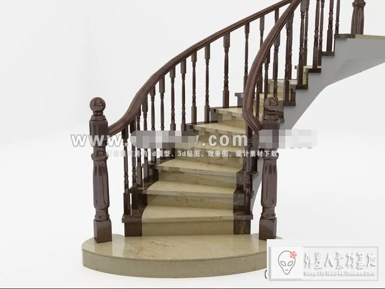 3DSKY MODELS - STAIR 3D MODELS