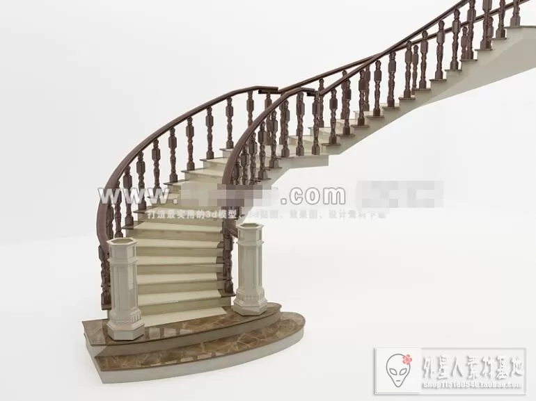 3DSKY MODELS - STAIR 3D MODELS