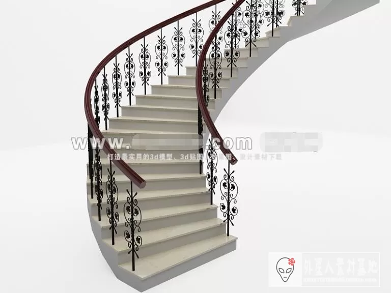 3DSKY MODELS - STAIR 3D MODELS