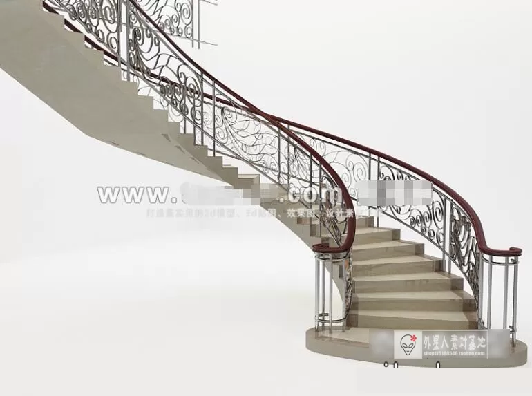 3DSKY MODELS - STAIR 3D MODELS