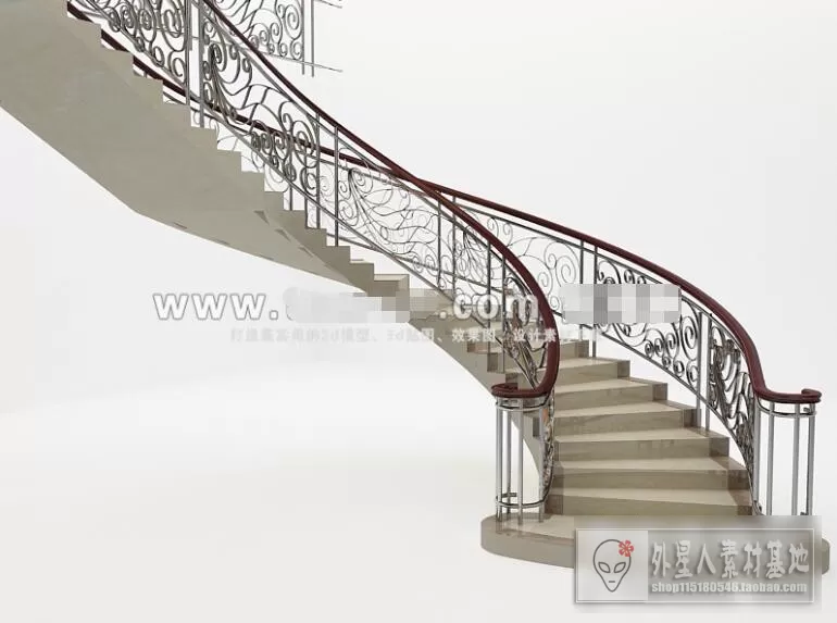 3DSKY MODELS - STAIR 3D MODELS