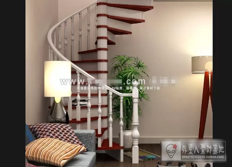 3DSKY MODELS - STAIR 3D MODELS