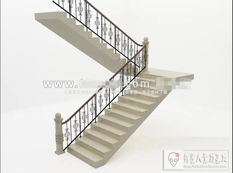 3DSKY MODELS - STAIR 3D MODELS