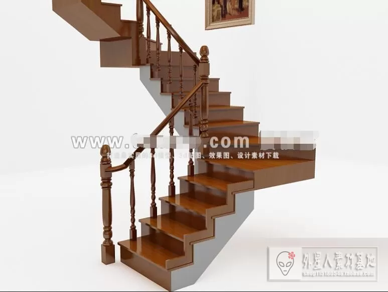 3DSKY MODELS - STAIR 3D MODELS