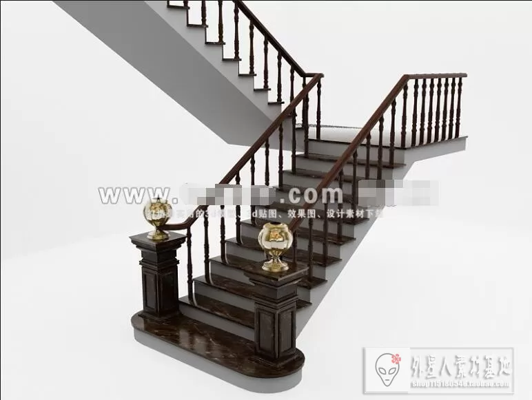 3DSKY MODELS - STAIR 3D MODELS