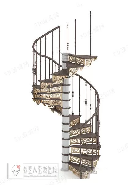 3DSKY MODELS - STAIR 3D MODELS