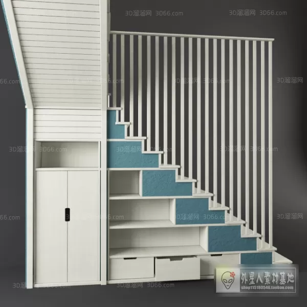 3DSKY MODELS - STAIR 3D MODELS