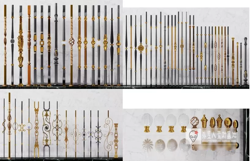 3DSKY MODELS - STAIR 3D MODELS