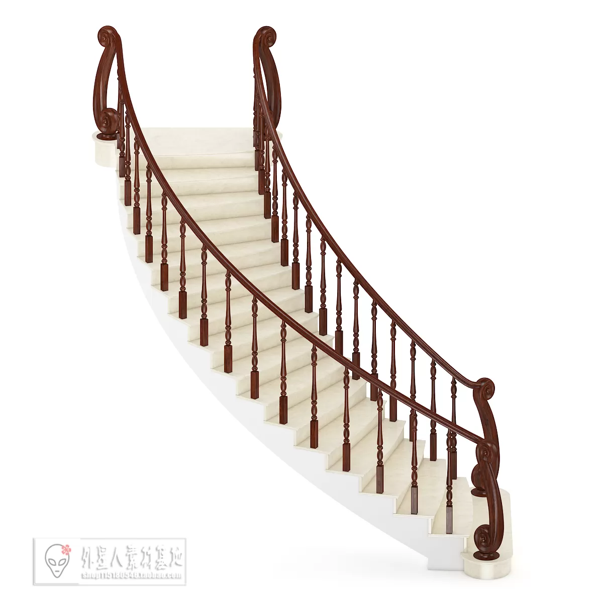 3DSKY MODELS - STAIR 3D MODELS