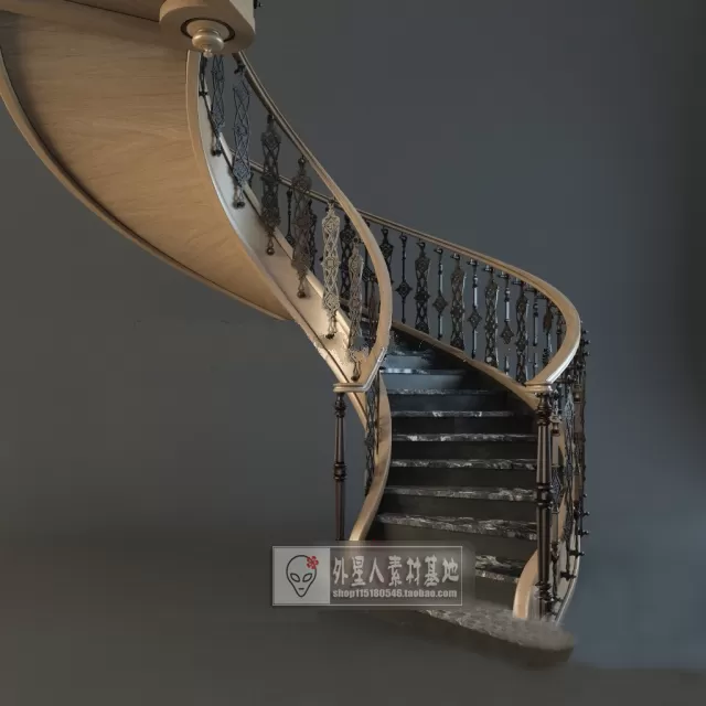 3DSKY MODELS - STAIR 3D MODELS