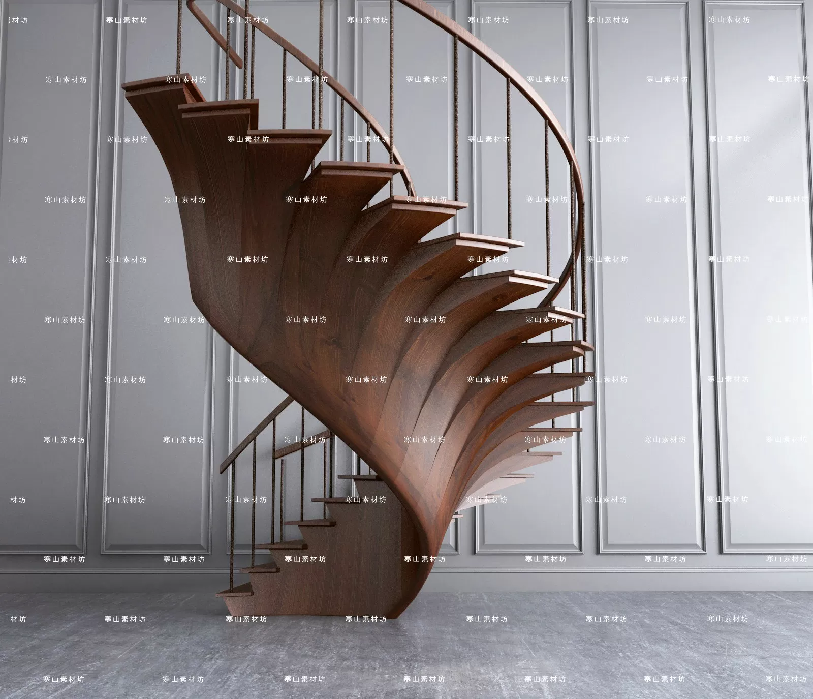 3DSKY MODELS - STAIR 3D MODELS