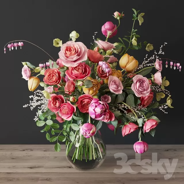 PLANT 3D MODELS – FLOWER 3D MODELS – 194