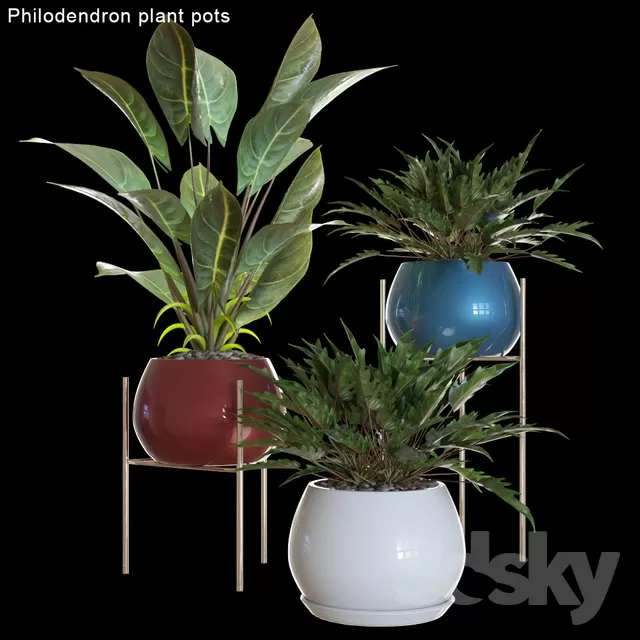 3DSKY PRO MODEL - PLANT 3D MODELS