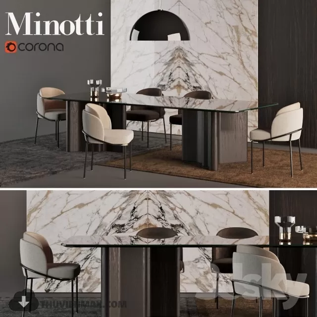 3DSKY PRO MODELS – FURNITURE 3D MODELS – 226