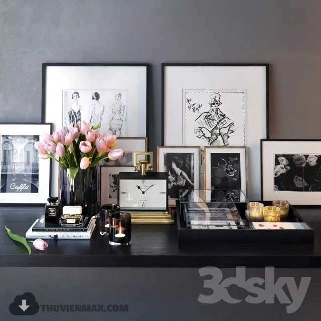 3DSKY PRO MODELS - FURNITURE 3D MODELS