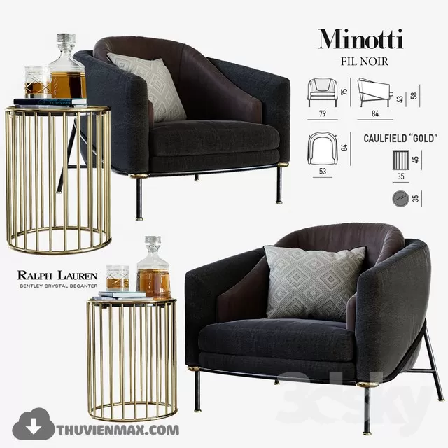 3DSKY PRO MODELS - FURNITURE 3D MODELS