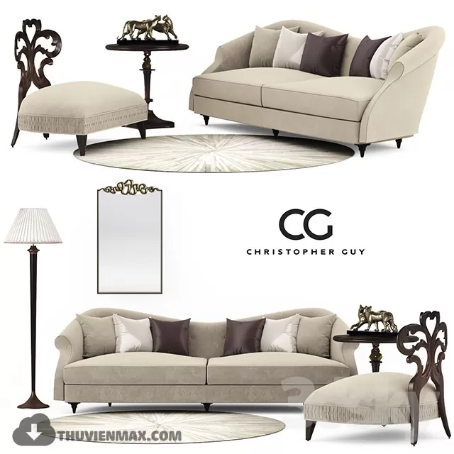 3DSKY PRO MODELS - FURNITURE 3D MODELS