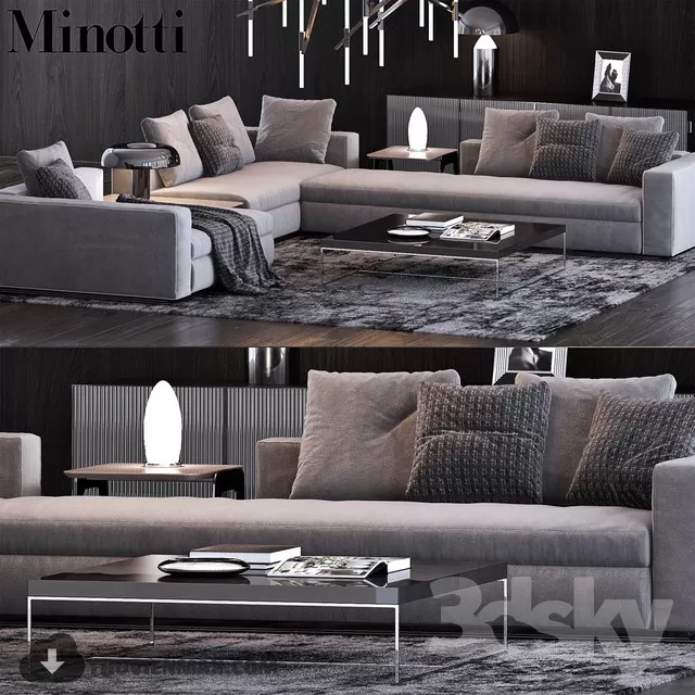 3DSKY PRO MODELS - FURNITURE 3D MODELS