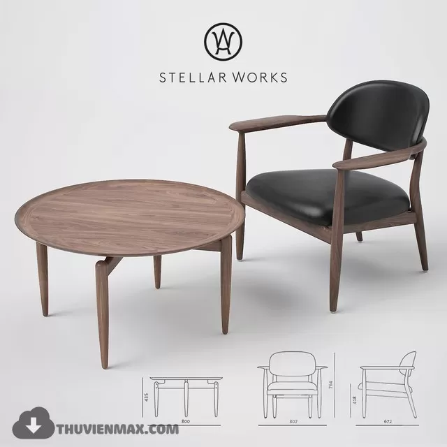 3DSKY PRO MODELS - FURNITURE 3D MODELS 