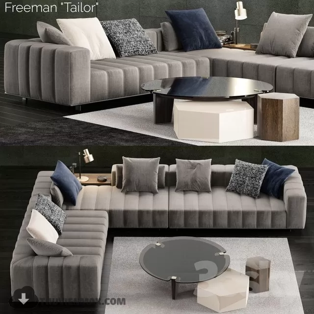 3DSKY PRO MODELS - FURNITURE 3D MODELS