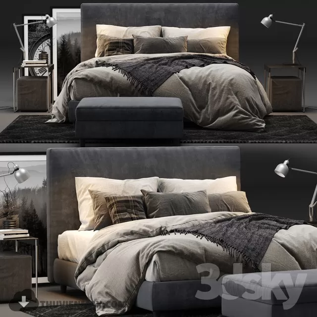 3DSKY PRO MODELS - FURNITURE 3D MODELS 
