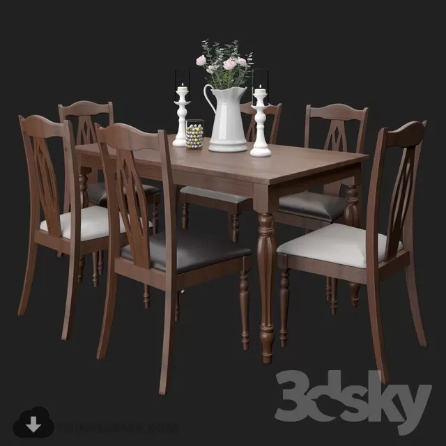 3DSKY PRO MODELS - FURNITURE 3D MODELS