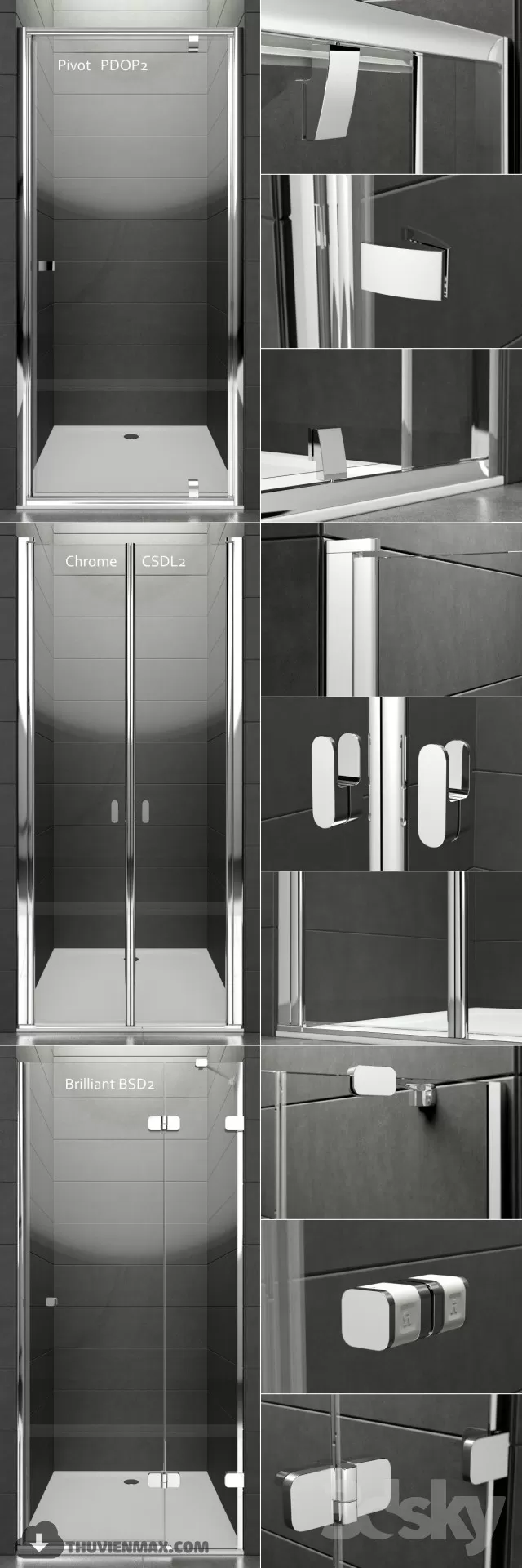 3DSKY PRO MODELS - FURNITURE 3D MODELS 