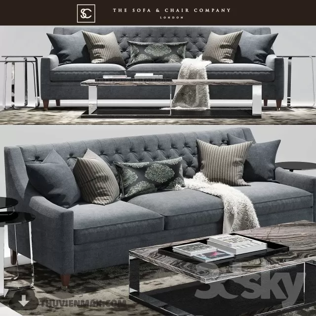 3DSKY PRO MODELS – FURNITURE 3D MODELS – 086