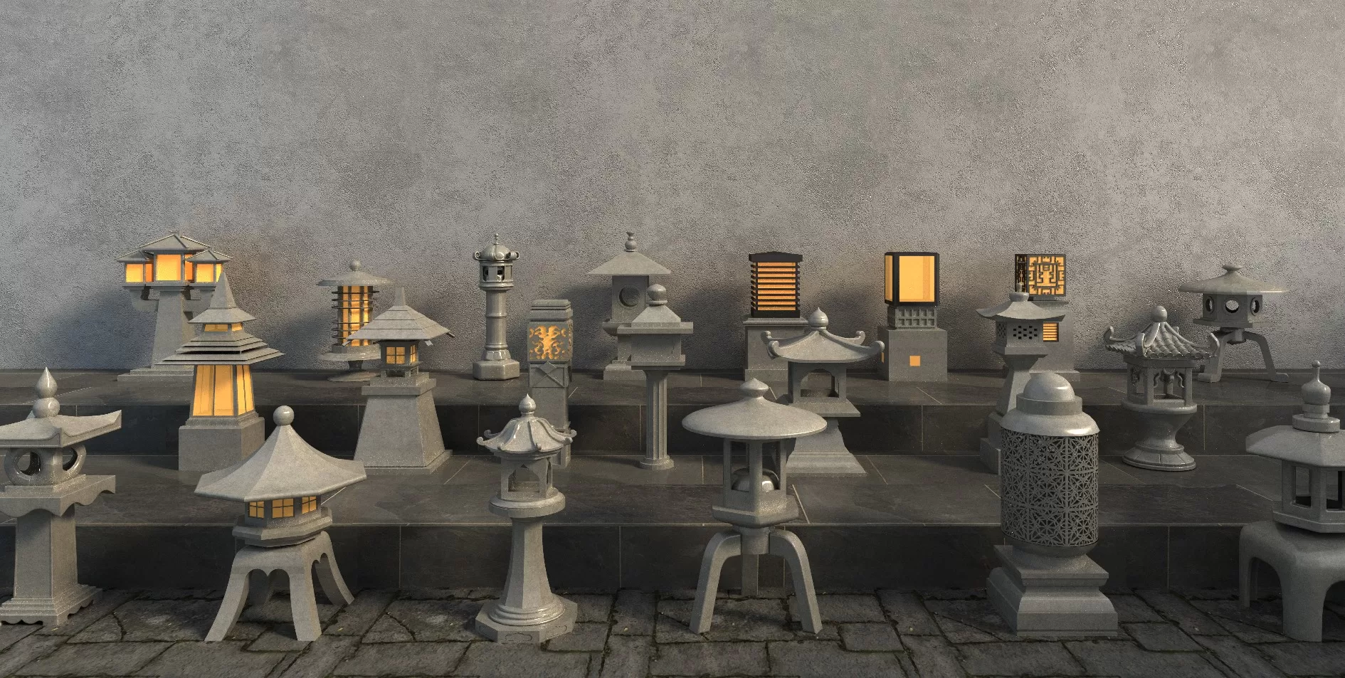 3DSKY PRO MODELS – JAPAN LIGHTING – 061