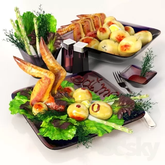 3DSKY PRO MODELS – KITCHEN 3DSKYMODELS