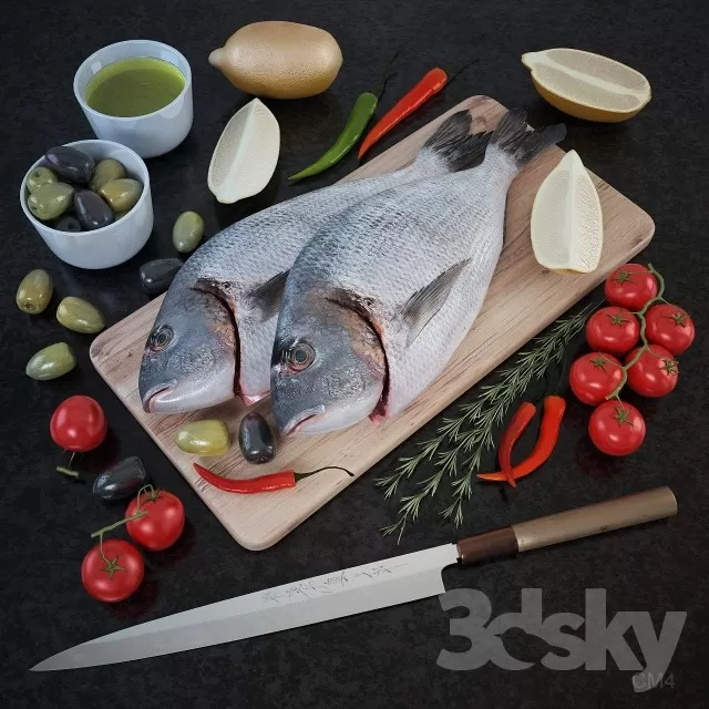 3DSKY PRO MODELS – KITCHEN 3DSKYMODELS