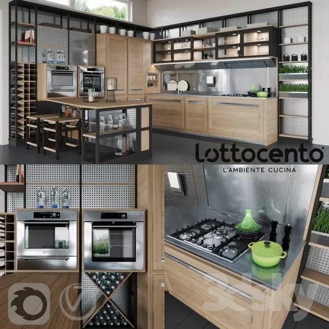 3DSKY PRO MODELS – KITCHEN 3DSKYMODELS