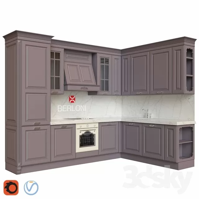 3DSKY PRO MODELS – KITCHEN 3DSKYMODELS