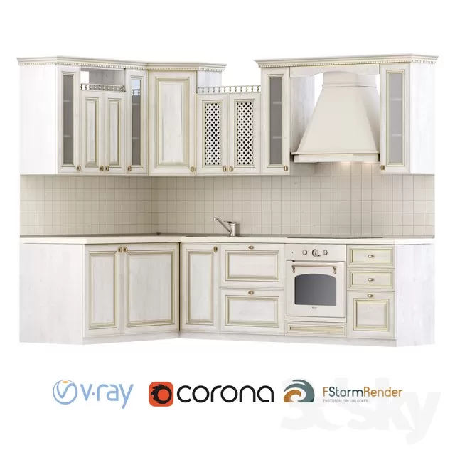3DSKY PRO MODELS – KITCHEN 3DSKYMODELS