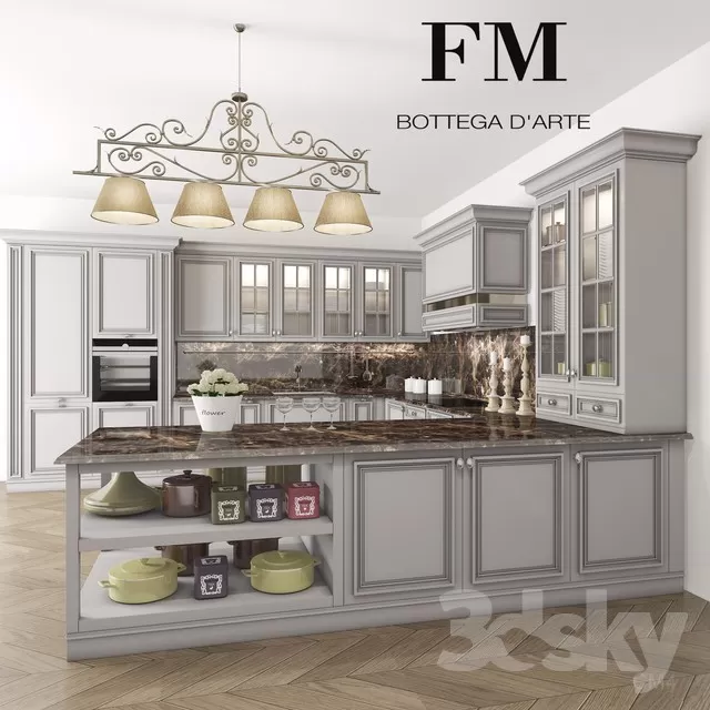 3DSKY PRO MODELS – KITCHEN 3DSKYMODELS