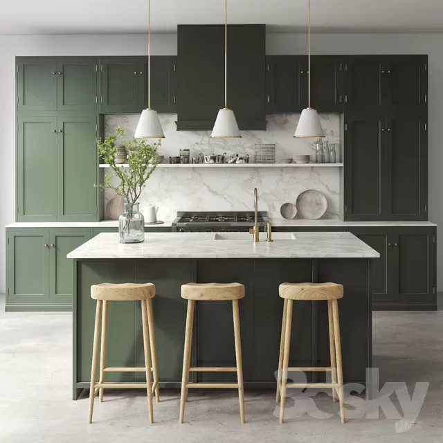 3DSKY PRO MODELS – KITCHEN 3DSKYMODELS