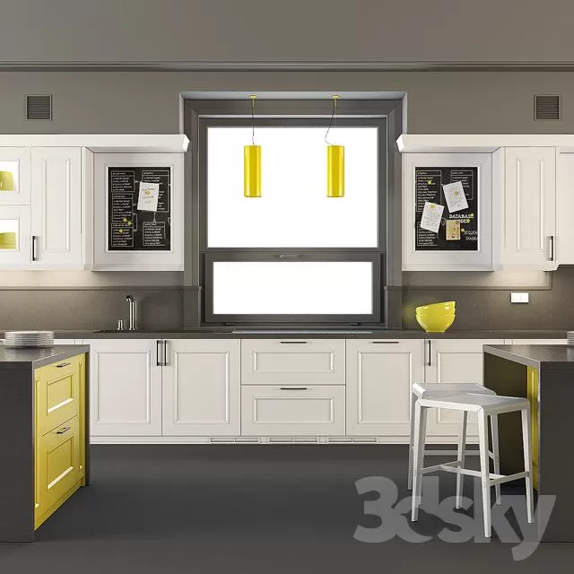 3DSKY PRO MODELS – KITCHEN 3DSKYMODELS