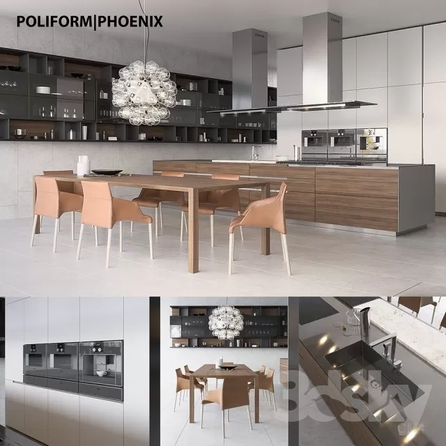 3DSKY PRO MODELS – KITCHEN 3DSKYMODELS