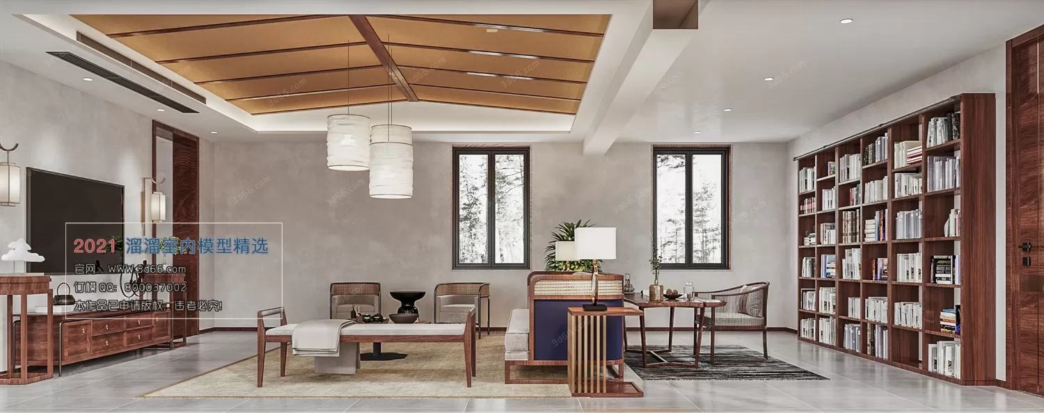 3DSKY PRO MODELS – LIVING ROOM 3DS MAX