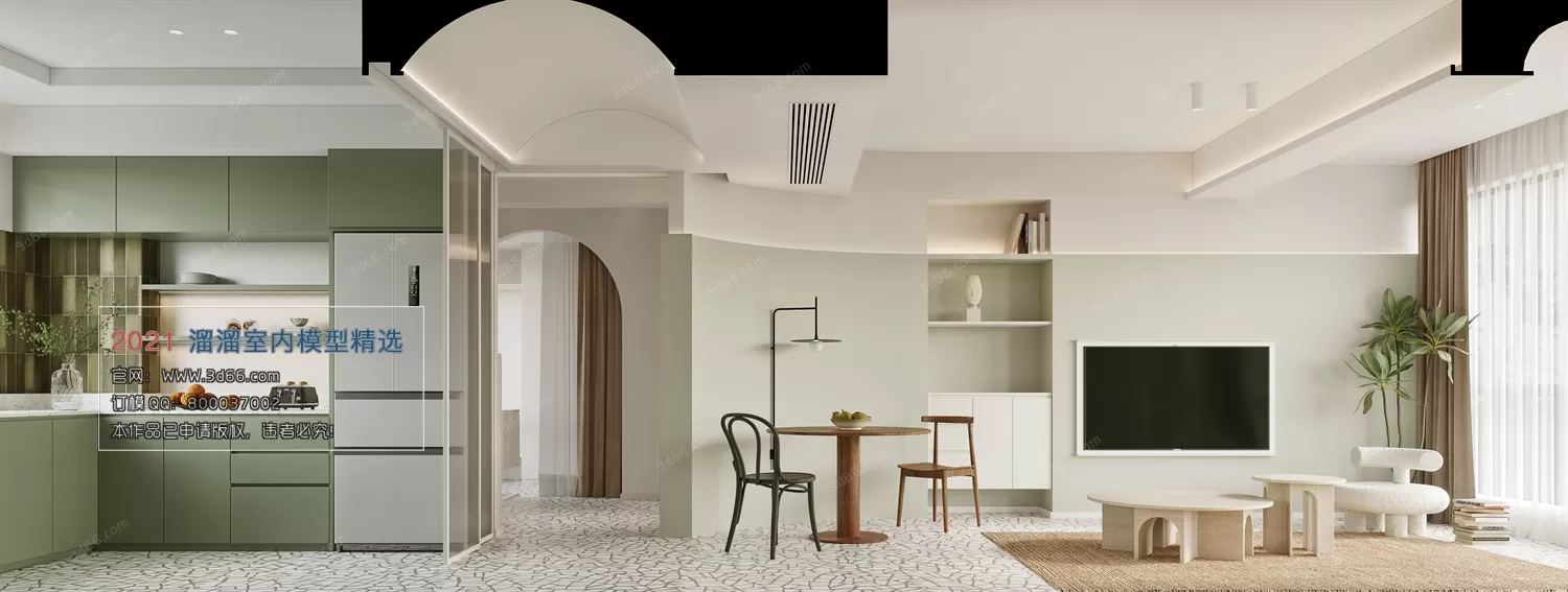 3DSKY PRO MODELS – LIVING ROOM 3DS MAX