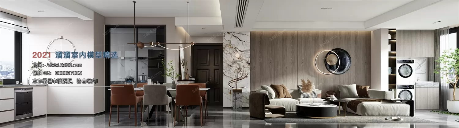 3DSKY PRO MODELS – LIVING ROOM 3DS MAX