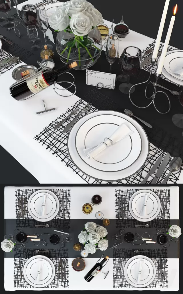 3DSKY PRO MODELS – TABLEWARE 3DSKYMODELS