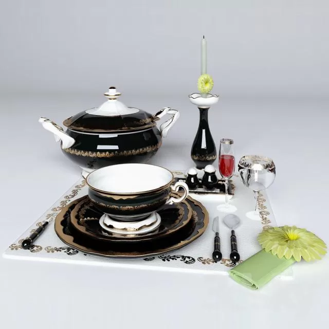 3DSKY PRO MODELS – TABLEWARE 3DSKYMODELS