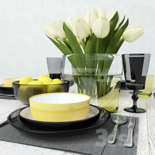 3DSKY PRO MODELS – TABLEWARE 3DSKYMODELS